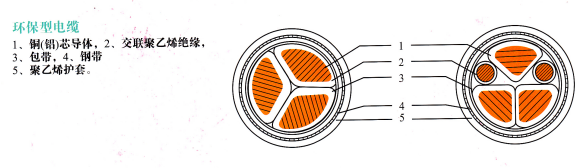 YJV22電纜結(jié)構(gòu)圖